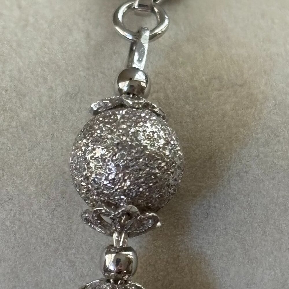 Turkey Sterling Silver Gold Plate Balls - Picture 5 of 10